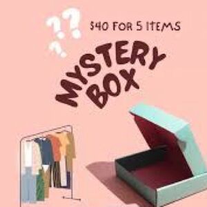 5 pieces women clothing size medium box